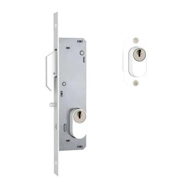 Imagem de Fechadura Para Porta de Correr Stam 902 Suprema Bico 18mm Branca
