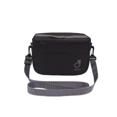 Imagem de Bolsa Térmica Deyu (5,7 Litros) - Tamanho P - Várias Cores, Preto