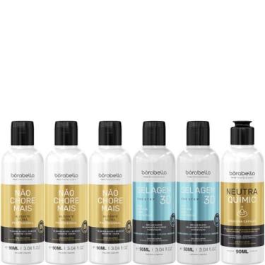Imagem de Borabella Não Chore + Selagem + NeutraQuimic 6x90ml
