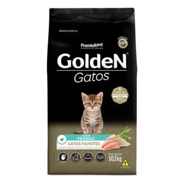 Imagem de Ração Golden Gatos Filhotes sabor Frango 10,1 Kg