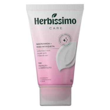 Imagem de Desodorante Creme Antitranspirante Herbíssimo Care Rosa Mosqueta e Nia