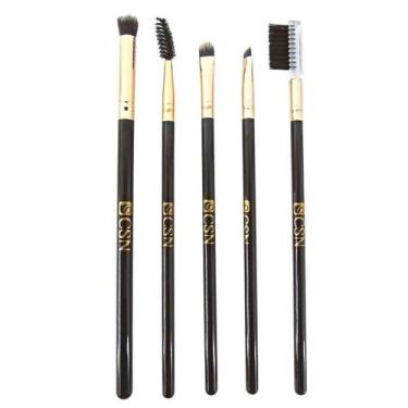 Imagem de Kit Pincel Para Maquiagem Rubys Csn C/5 - RUBY'S