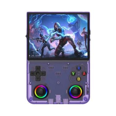 Imagem de Console De Jogos Retro Portátil 64G 128G R36 Ultra X Com Tela IPS De 4