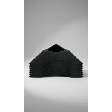 Imagem de Kit 7 Bases Apoio Cubo Mágico Preto Plástico ABS - Congratulations Sto