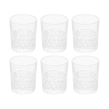 Imagem de Jogo 6 Copos de Cristal Wolff Lapidado 310ml para Whisky