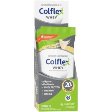 Imagem de Colflex Whey Protein Baunilha  10 Sachês com 20g