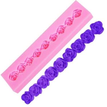 Imagem de Molde De Silicone Rosinhas
