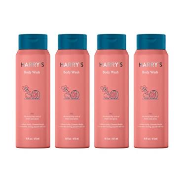 Imagem de Harry's Sabonete corporal masculino – Sabonete corporal masculino – Fig, 473 ml (pacote com 4) Embalagem pode variar