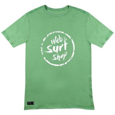 Imagem de Camiseta Wss Brasil Ink Web Green - Web Surf Shop - Wss Brasil