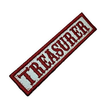 Imagem de NT0515T03 Treasurer Patch Bordado Termo Adesivo ou Costura