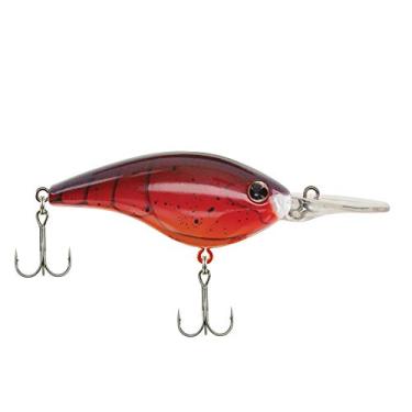 Imagem de Berkley Frittside Isca de pesca, craw vermelho especial, 1,9 g, 6 1/2" | 6 2/5 cm, perfil lateral plano clássico imita variedade de espécies e cria flash, equipado com gancho Sharp Fusion19