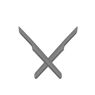 Imagem de Mryok Meias de substituição para óculos de sol Oakley Carbon Prime OO6021 - cinza