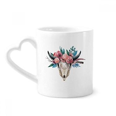 Imagem de Ovelha osso rosa ilustração animal caneca café cerâmica copo coração vidro