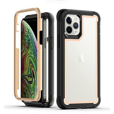 Imagem de Capa de telefone à prova de choque de grau militar para iphone13 12 11 pro max xr xs max x 14 plus armadura transparente capa de corpo inteiro, t4, para iphone 13pro