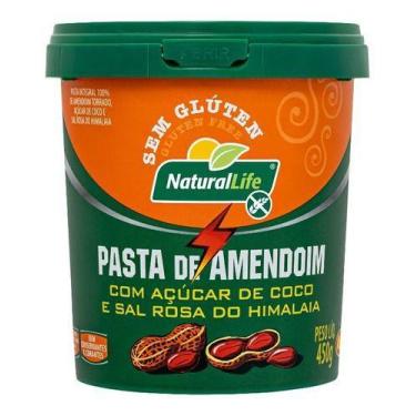Imagem de Pasta De Amendoim Com Açúcar De Coco E Sal Do Himalaia 450G - Natural