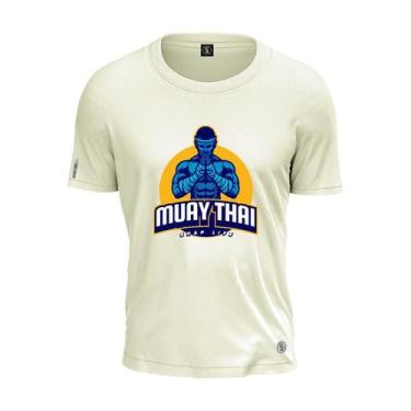Imagem de Camiseta Básica Lutador Muay Thai Lutador Arte Marcial  - Shap Life