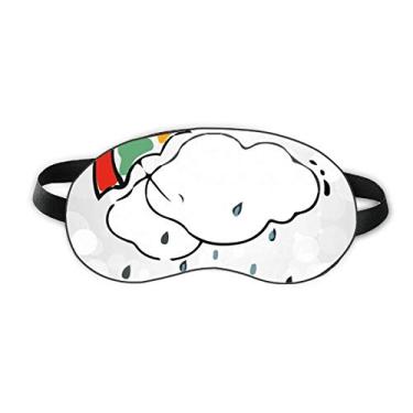 Imagem de Guarda-chuva Weather Cloud Ilustration Pattern Sleep Eye Shield Soft Night Vlindfold Shade Cover