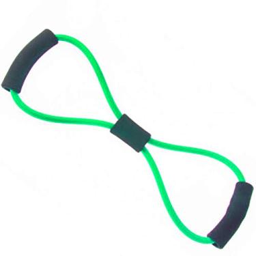 Imagem de LiveUp Extensor Elástico em Oito B, Verde, Único