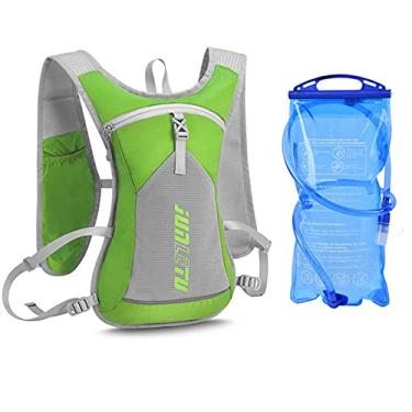 Imagem de Mochila de hidratação para corrida em trilha, mochila de corrida, mochila de ciclismo, maratona portátil, ultraleve para caminhadas 5L
