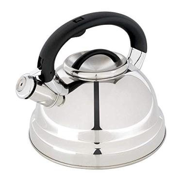 Imagem de Mor - Chaleira Aço Inox 3 Litros Fundo Triplo Diletta Preta