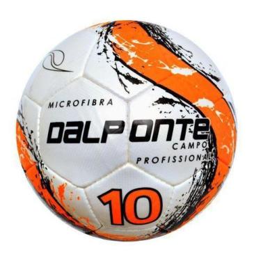 Imagem de Bola Dalponte 10 Microfibra Futebol Campo Costurada A Mão