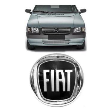 Imagem de Emblema grade doblo/sie/idea/line/stilo preto grad - Fiat