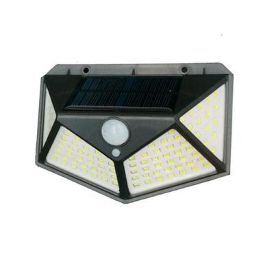 Imagem de Luminária Arandela Solar Externa Slim Parede Muro Potente - RELET