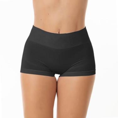 Imagem de Calcinha Cueca Box Feminina Shortinho Zero Costura Modeladora Sem Marc