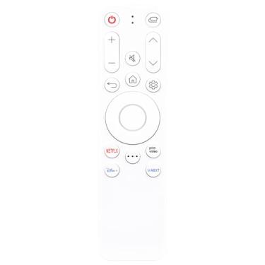 Imagem de AKB76044713 Controle remoto de substituição aplicável para monitor inteligente LG 4K UHD 25SR50F 32SR75U 32SQ700S 32SQ700S-W 32SR50F 32SR85U AKB76043633 27SR73U 32SR73U 32SR70U-W 27SR73U 32SR70U-W