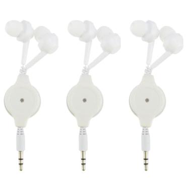 Imagem de 3 mini fones de ouvido de 3,5 mm, microfone de 3,5 mm, fones de ouvido com fio, fones de ouvido com fio