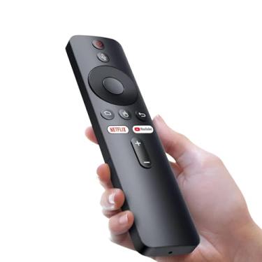 Imagem de BOXPUT Controle remoto ATV3 Mini controle remoto BT Voice Remote Control para iATV Q5, Q5 Plus TV Box (pilhas não incluídas)