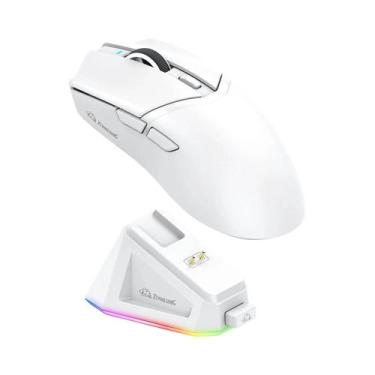 Imagem de Mouse Gamer Sem Fio Ultra Leve X2 24KDPI PAW3311 2.4G BT Com Dock De C