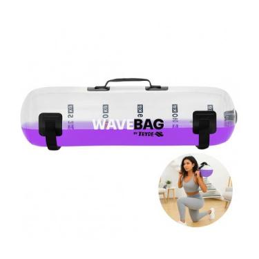 Imagem de Bolsa inflavel 25kg agua treino atividade fisica tryde, Lilás