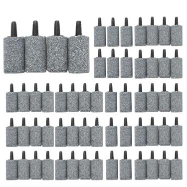 Imagem de Difusor De Ar Para Tanque De Peixes,60 Peças Difusor De Oxigenação Para Tanque Aerador | Pedra De Bolhas Para De Peixes,Para Aquário Terrário Externo Casa Escritório Água Doce E