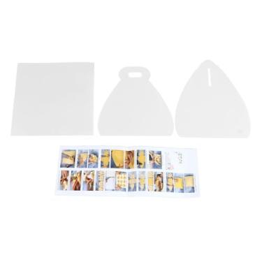 Imagem de Ainoli caixa de presente modelo pet material caixa estereoscópica estêncil de costura para diy transportador de alimentos embalagem caso fazendo (Grande 12 polegadas)