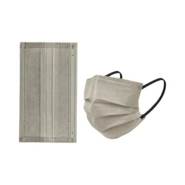 Imagem de Máscara Facial Descartável Colorida De 3 Camadas (50-200 Unidades) Par