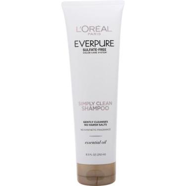 Imagem de Shampoo L'oreal Everpure Simply Clean, Sem Sulfato, 250 Ml