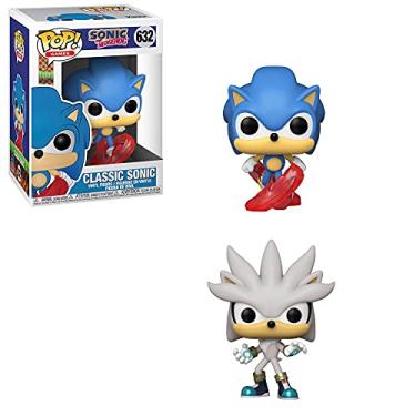Imagem de Funko Games: POP! Sonic Collectors Set - Running Sonic, Silver The Hedgehog