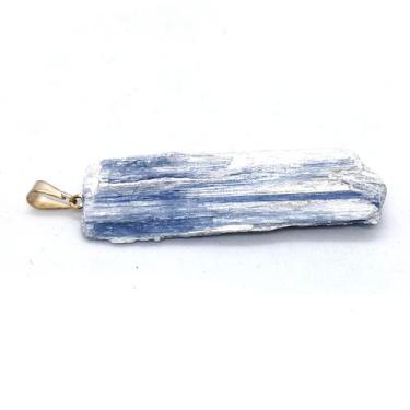 Imagem de Pingente Cianita Azul Natural Proteção Espiritual Unidade - Flash