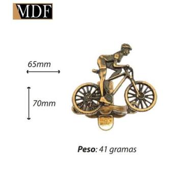 Imagem de Abridor de Garrafa Ciclista Subida Acessório Decoração Churrasco - ATA