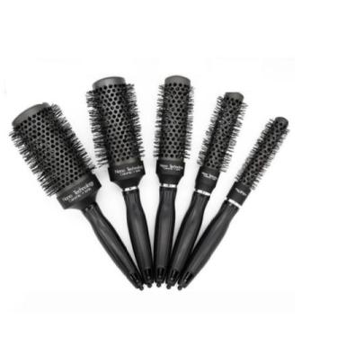 Imagem de Kit 5 Escovas  Cerâmic  + Yon Preta  Nano Technology  - Poderosa Sempr