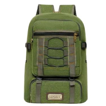 Imagem de Mochila Lona Média Reforçada Camping Trabalho Trilha Faculdade - New B