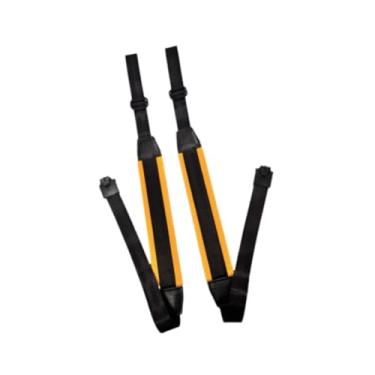 Imagem de Generic 2 peças de correias para pulverizador de mochila, correias de jardinagem agrícola premium, fáceis de instalar, substitui diretamente os acessórios do, Amarelo