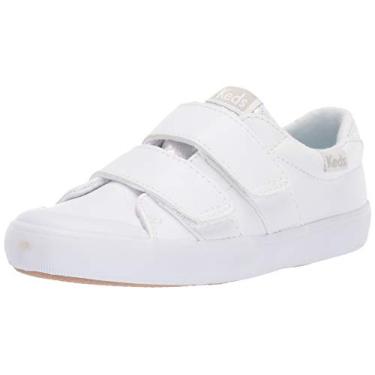 Imagem de Keds Tênis infantil unissex Courtney Hl, Branco, 10 Little Kid