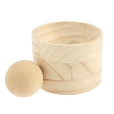 Imagem de Ferramenta de prensa de bolinhos de madeira, prensa de massa portátil, máquina de fazer pele de bolinho de massa, prensa de bolinhos, ferramenta de prensa manual para rolar bolas, utensílios de