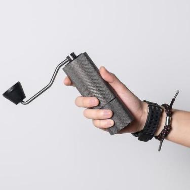 Imagem de Moedores de café moedor de café manual de alumínio de alta qualidade m