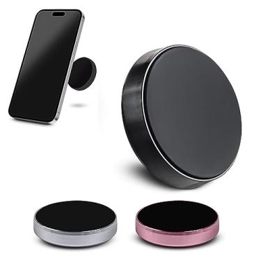 Imagem de Suporte magnético de telefone para carro - Suporte de telefone para veículo - compatível com todos os modelos de telefone (preto)