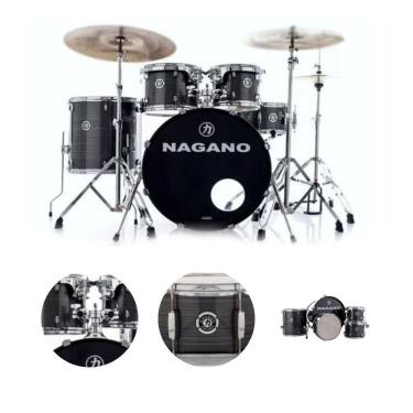 Imagem de Bateria Nagano Garage Fusion 20 Sv Vintage Stripe