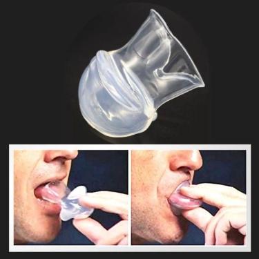 Imagem de Aparelho Anti Bruxismo Ronco Apneia Para a Língua