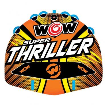 Imagem de Boia Rebocável Aquática para 4 Pessoas, Amarela, WOW SPORTS, Amarelo